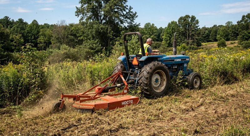 Field Mowing in Calvert County, MD