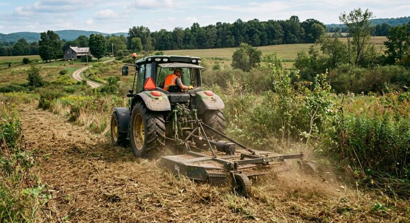 Pasture Bush Hogging in Prince Georges County, MD